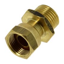 Raccord gaz femelle écrou 20x150 mâle 15-21 butane-propane