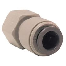 John Guest Speedfit - Raccord John Guest Femelle 15 X 21 ( 1/2' ) Pour Tuyau 12 Mm, Acétal Gris