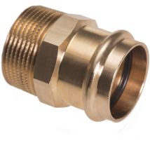 Mamelon laiton à sertir Femelle Ø14 - Mâle 3/8"