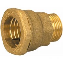 Guareski - Raccord laiton compression acs Mâle 1'1/4 pe Ø40