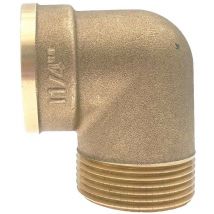 Monmobilierdesign - Raccord laiton coudé 90° mâle femelle à visser ø 5/4' - à l'unité