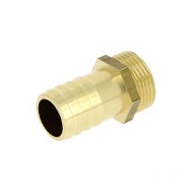 Embout laiton cannelé Ø20 mâle 3/4