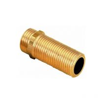 Raccord laiton Manchon male male long 40 mm 3/4''