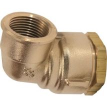 Raccord pe coudé 90° à serrage - f 3/4' - diamètre 20 mm - Rexuo Huot