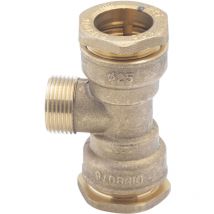 Raccord laiton té 3-4 m d25 plymouth