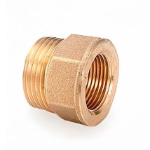 Raccord Marseille Réduit Mh 3/8" X 1/2" Laiton