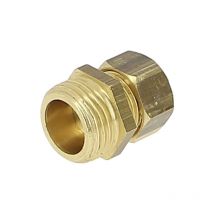 Raccord laiton bicône Ø12 Mâle 1/2