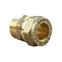 Raccord bicône droit Mâle 1/2 (15/21)-Cuivre 14