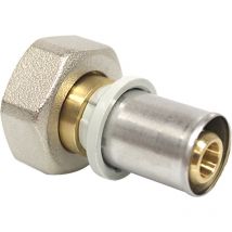 Arcanaute - Raccord multicouche à sertir th - Femelle écrou libre Eurocone 3/4 - Ø16x2,0