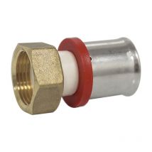 Raccord multicouche ppsu à sertir femelle écrou libre (20/27) 3/4 - Ø26x3,0