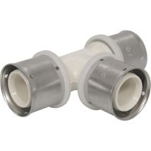 Raccord multicouche ppsu à sertir té égal - Ø32x3,0