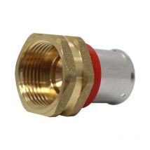 Blansol - Raccord multicouche à sertir droit femelle (26/34) 1 - Ø26x3,0 - multipex