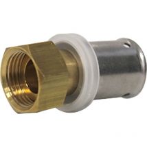 Blansol - Raccord multicouche à sertir femelle écrou libre (12/17) 3/8 - Ø16x2,0 - multipex