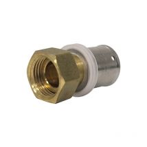 Blansol - Raccord multicouche à sertir femelle écrou libre (15/21) 1/2 - Ø20x2,0 - multipex