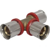 Raccord multicouche à sertir té égal - Ø26x3,0 - multipex