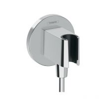 FP - Raccord mural FixFit s avec support de douche chromé