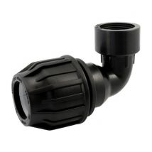 Raccord pe compression - Adaptateur coudé à 90° femelle pe Compression Codital 25-3/4'' de Codital