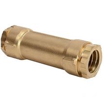 Raccord pe de réparation droit à serrage - Femelle - diamètre 25 mm - Rexuo Huot