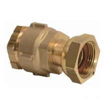 Raccord pe droit à écrou prisonnier à serrage - f 3/4' - diamètre 32 mm - Rexuo Huot