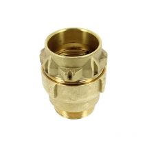 Raccord laiton série Fer à compression Mâle 2' pe Ø63