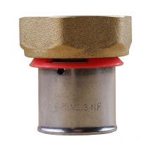 Barbi Blansol - Raccord per à sertir Ø25x2,3 - Femelle écrou Libre 1 (26/34) - ibp Bänninger