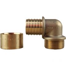 Barbi Blansol - Coude per à glissement Ø25 - Mâle 3/4' (20/27) - ibp Bänninger