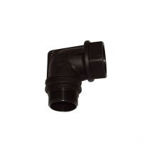 Raccord plastique coudé égal à visser mf 40/49 - Spido