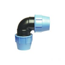 Coude polypropylène 90° acs pour Tube pe ou pehd Ø32