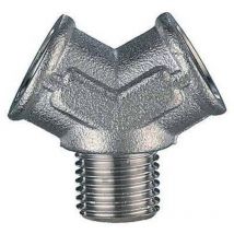 ANI - Raccord Pneumatique en y 1 male et 2 femelles 1/4 pouce - S06556