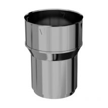 Raccord poêle-tubage flexible inox Ø153(m)x150/156