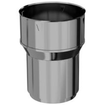 Raccordo Per Tubo Stufa Ten 123152 Acciaio Inox D153mm Flessibile D155/161mm
