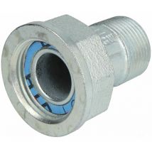 Raccord pour compteur gaz, droit, 3/4'', galvanisé
