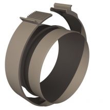 Ubbink - Raccord pour conduits isolés aerfoam - Diamètre : 160 - Lg 209 mm - Ht 100 mm
