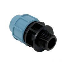 Raccord pe plastique mâle 32x1''