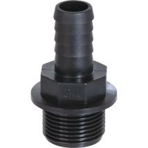 Raccord PVC male/male DROIT 1x19 - S08285
