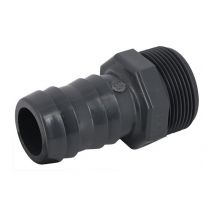 Raccord PVC pression - Raccord Cannelé PVC pression à visser M Ø16-1/2''