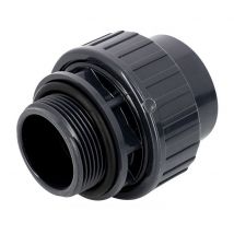 Raccord pvc pression - Raccord union pvc pression à joint torique mixte fm Ø50-1''1/2