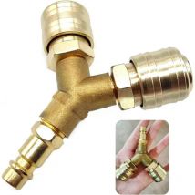 Raccord Rapide Air Comprimé, Raccord Air Comprimé, Raccord de Compresseur pour Tuyau Pneumatique pour Tuyau Air Comprimé, Tuyau Compresseur D'air,