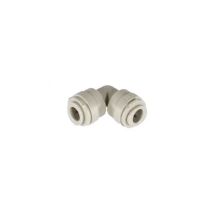 Raccord DM-FIT – Raccord coudé union push-fit 1/4 pouce – Acétal copolymère – Plomberie chauffage