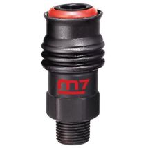 Raccord rapide coupleur air de sécurité 3/8 mâle – Embout de gonflage – Matières – M7