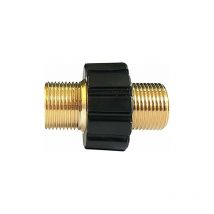 Yzmrbdqc - Raccord Rapide de Tuyau, Adaptateur pour Nettoyeur Haute Pression à Double Mâle M22 x 1,5 Compatible avec Karcher, Karcher hd & HDs