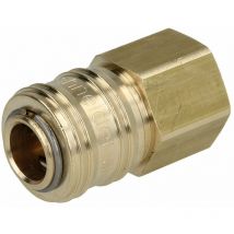 Raccord rapide en laiton 1/2'' FF