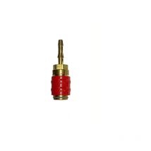 Raccord rapide femelle pour montage sur tuyau acétylène, diamètre 6 à 10 mm