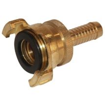 Raccord rapide Fukana avec contre-écrou 33403 laiton, extérieur 25mm ( 2000 "), compatible Geka