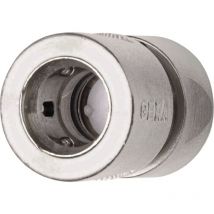 Raccord rapide Geka 1/2, avec arret eau
