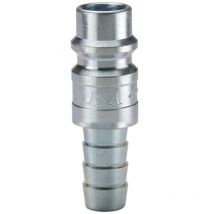 Raccord rapide pneumatique Legris Tuyau cannelé vers Mâle 1/8pouces Adaptateur chargeur en Acier zingué ( Prix pour 1 )