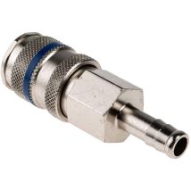 Rs Pro - Raccord rapide pneumatique Tuyau cannelé vers Mâle 8mm en Acier ( Prix pour 1 )