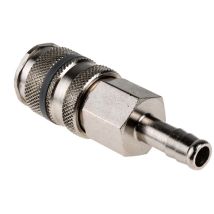 Rs Pro - Raccord rapide pneumatique Tuyau cannelé vers Mâle 8mm en Laiton ( Prix pour 1 )