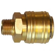 Raccord rapide pour compresseur 1/4' - mâle