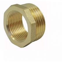 Ecolands - Réduction simple male / femelle en laiton ø a: 2'' ø b: 1''1/2